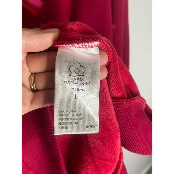 NWT Farm Rio Warm Welcome Sweater Dress-sz Large - Picture 11 of 13